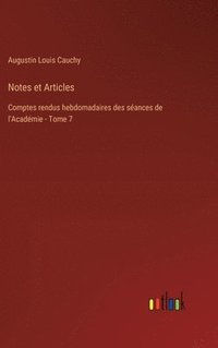 bokomslag Notes et Articles