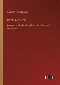 bokomslag Notes et Articles