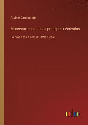 bokomslag Morceaux choisis des principaux crivains