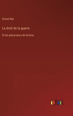 bokomslag droit de la guerre