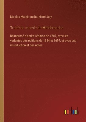Traité de morale de Malebranche