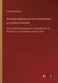 bokomslag Principes gnraux du droit international en matire criminelle