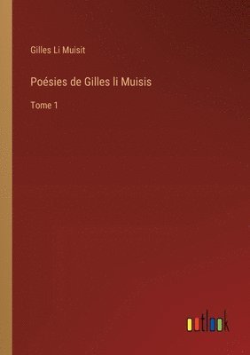 bokomslag Posies de Gilles li Muisis