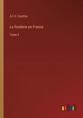 bokomslag La fonderie en France