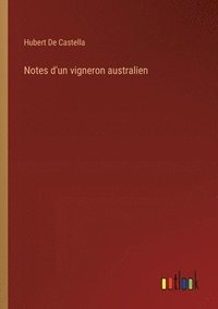 bokomslag Notes d'un vigneron australien