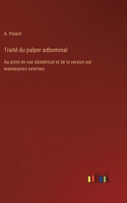 Trait du palper adbominal 1