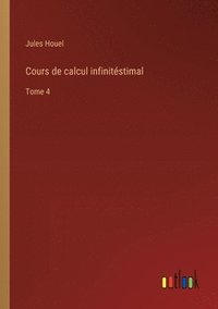 bokomslag Cours de calcul infinitstimal
