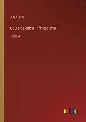 Cours de calcul infinitstimal 1