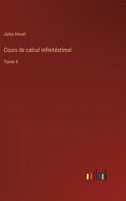 bokomslag Cours de calcul infinitéstimal