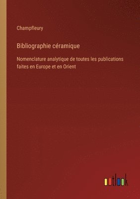 Bibliographie cramique 1