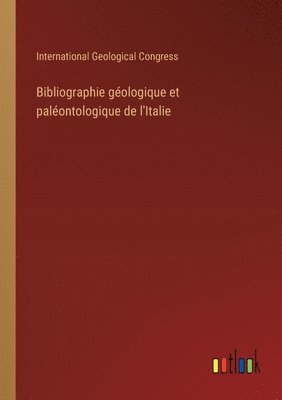 bokomslag Bibliographie géologique et paléontologique de l'Italie