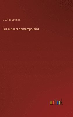 bokomslag Les auteurs contemporains