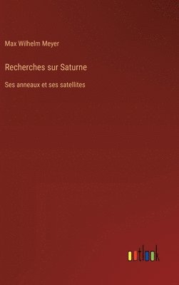 bokomslag Recherches sur Saturne