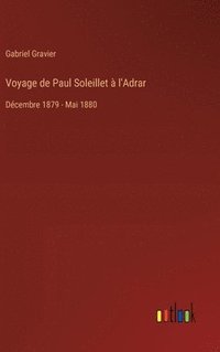 bokomslag Voyage de Paul Soleillet  l'Adrar