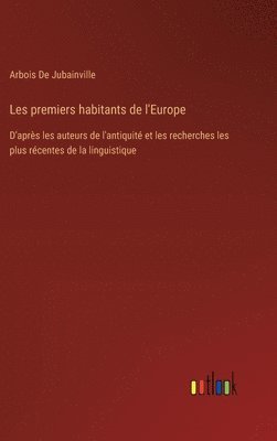 bokomslag Les premiers habitants de l'Europe