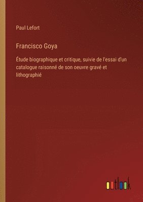 bokomslag Francisco Goya