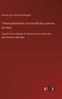 bokomslag Théses présentées a la faculté des sciences de Paris