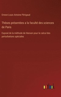 bokomslag Thses prsentes a la facult des sciences de Paris