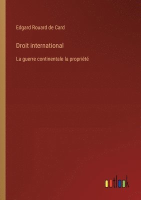 Droit international