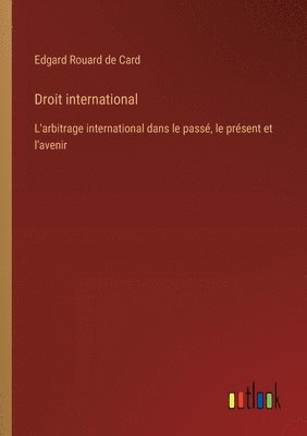 bokomslag Droit international