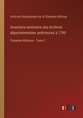 Inventaire-sommaire des Archives dpartementales antrieures  1790 1