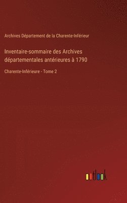 Inventaire-sommaire des Archives dpartementales antrieures  1790 1