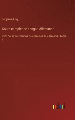 bokomslag Cours complet de Langue Allemande