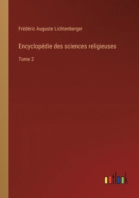 bokomslag Encyclopdie des sciences religieuses