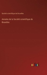 bokomslag Annales de la Socit scientifique de Bruxelles