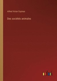 bokomslag Des socits animales