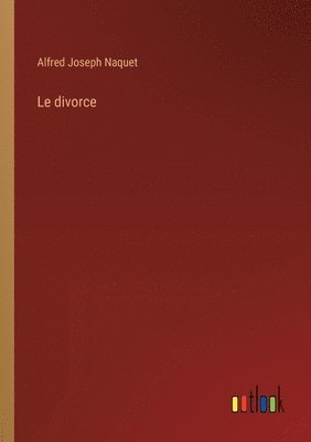 bokomslag Le divorce