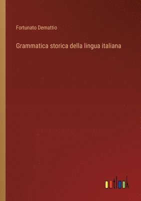 bokomslag Grammatica storica della lingua italiana