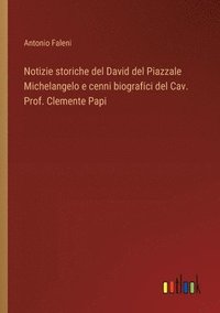 bokomslag Notizie storiche del David del Piazzale Michelangelo e cenni biografici del Cav. Prof. Clemente Papi