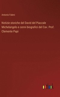 bokomslag Notizie storiche del David del Piazzale Michelangelo e cenni biografici del Cav. Prof. Clemente Papi