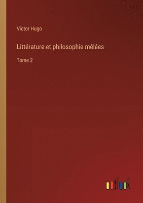 bokomslag Littrature et philosophie mles