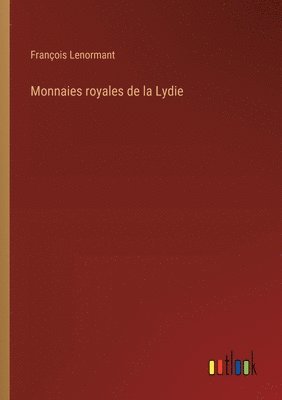 bokomslag Monnaies royales de la Lydie