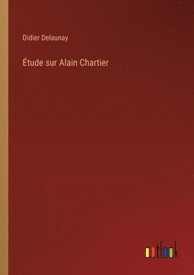 bokomslag tude sur Alain Chartier