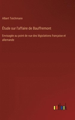 tude sur l'affaire de Bauffremont 1