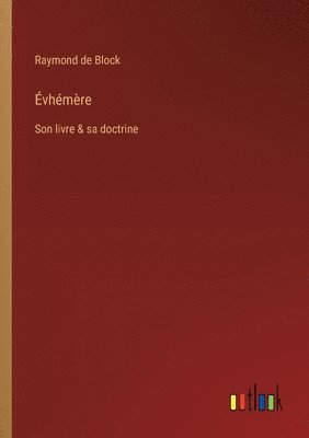 bokomslag Évhémère