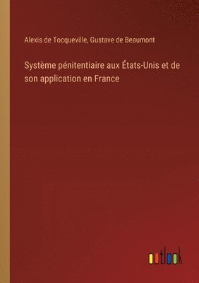 bokomslag Systme pnitentiaire aux tats-Unis et de son application en France