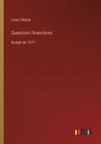 bokomslag Questions financires