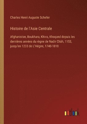 bokomslag Histoire de l'Asie Centrale