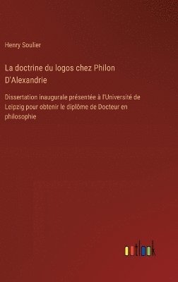 La doctrine du logos chez Philon D'Alexandrie 1