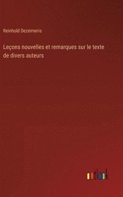 bokomslag Leons nouvelles et remarques sur le texte de divers auteurs