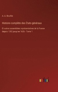 bokomslag Histoire complte des tats-gnraux