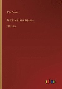 bokomslag Ventes de Bienfaisance