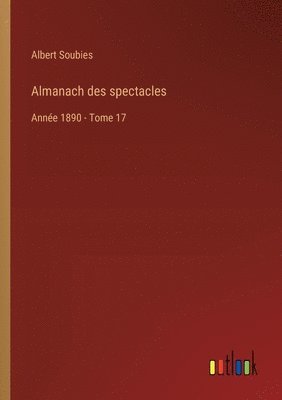 Almanach des spectacles