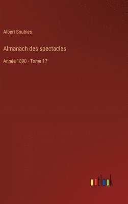 Almanach des spectacles
