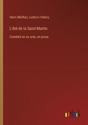 bokomslag L'été de la Saint-Martin