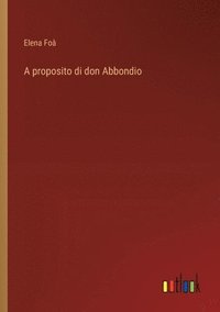 bokomslag A proposito di don Abbondio